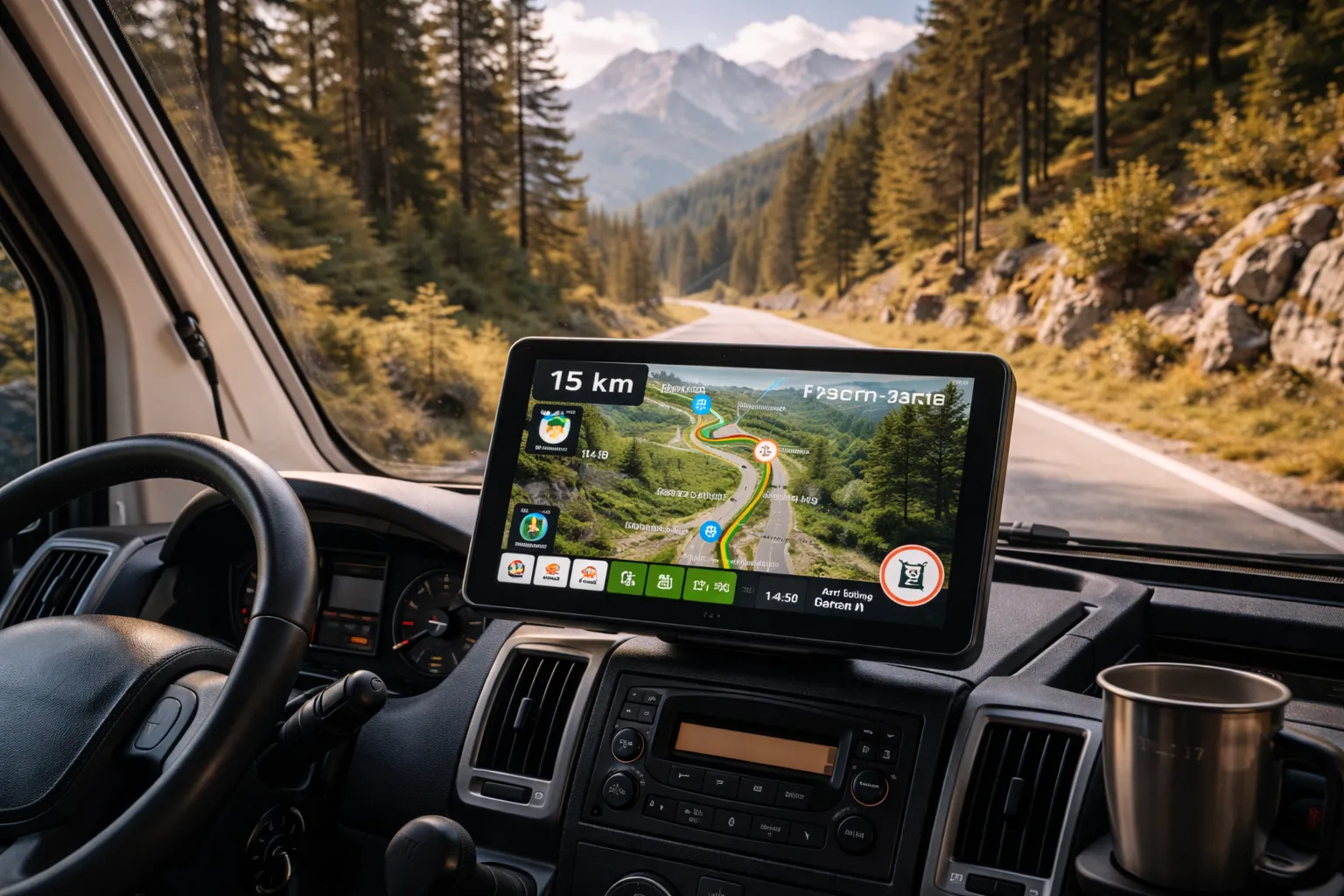 GPS específicos para camper y autocaravana: evita sustos, calles imposibles y rutas que no son para ti