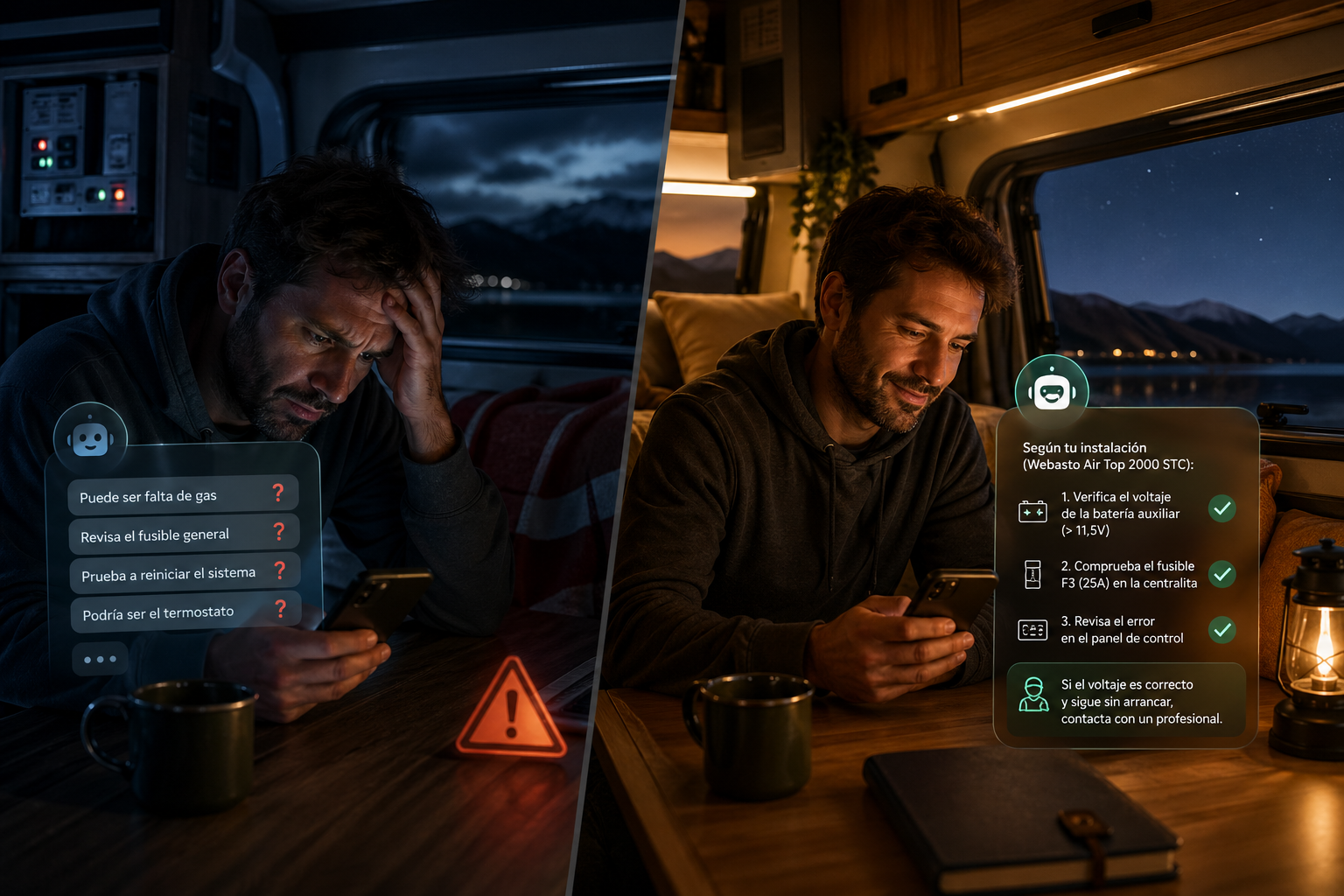 Los peligros de preguntar a una IA genérica (si viajas en camper, esto te interesa)